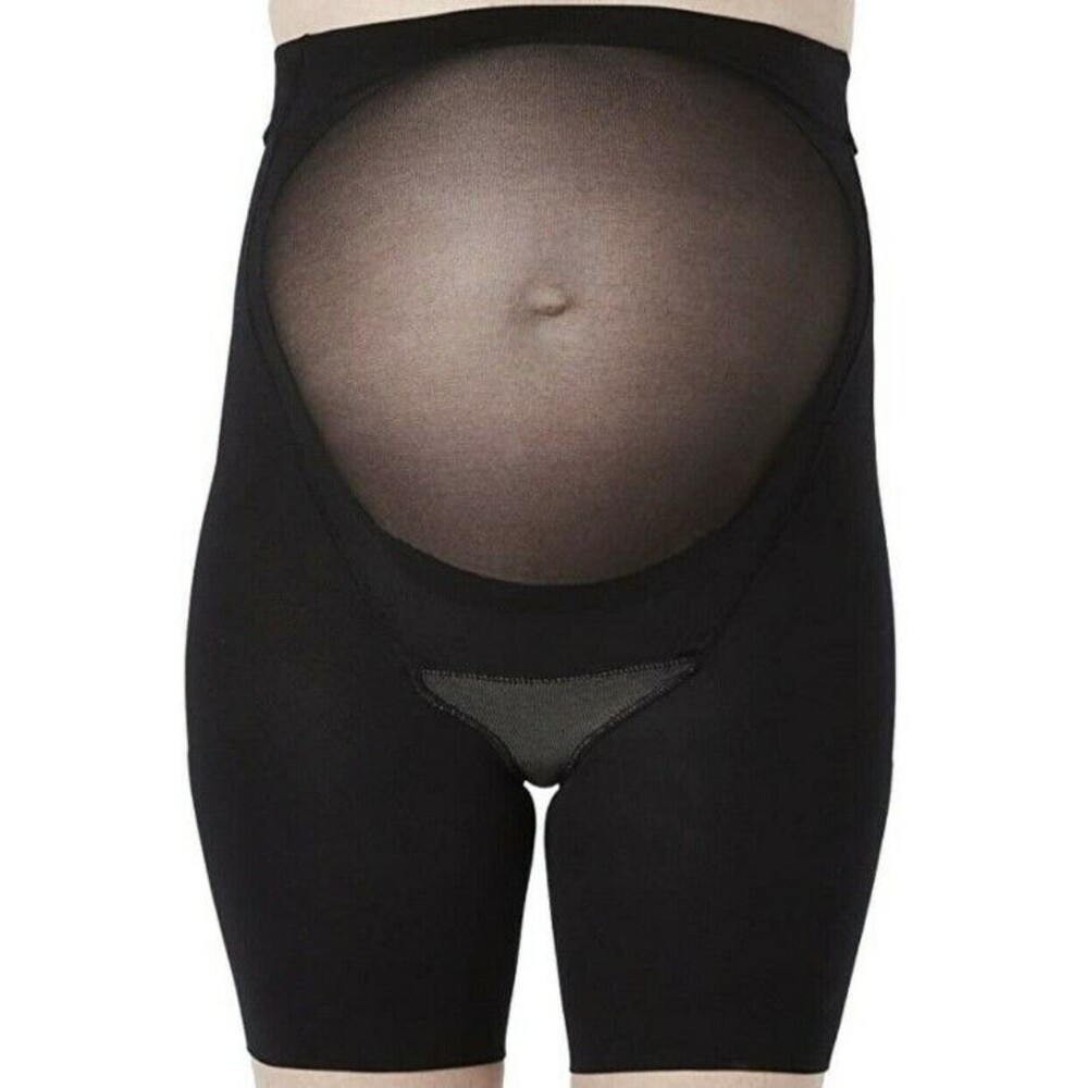 Spanx Power Mama Shaper Black Underwear Women's Size C 11313